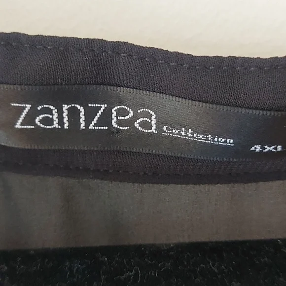 ZANZEA black sheer long sleeve 4xl - Picture 2 of 2